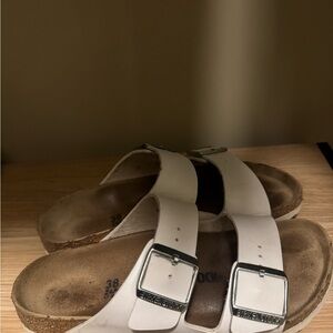 Birkenstock White Women's Sandals